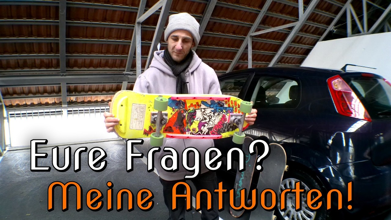 Eure 5 meist gestellten Fragen an mich als Skater❓❗🛹✌