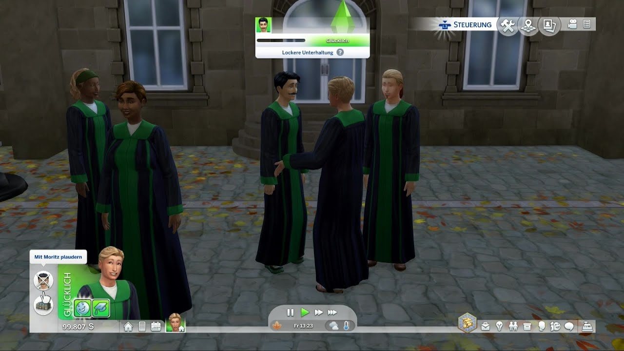 Sims 4 An die Uni! #030 | Tobias macht seinen Abschluss in Computerwissenschaften | Gameplay PS4