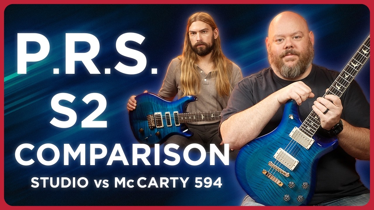 Самая универсальная электрогитара PRS? Сравнение S2 McCarty 594 и Studio.