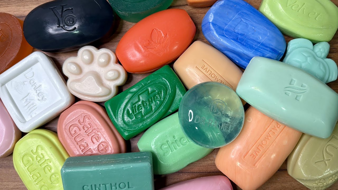 ASMR SOAP UNPACKING / Leisurely Unpacking Soap  / ASMR soap opening no talking no music