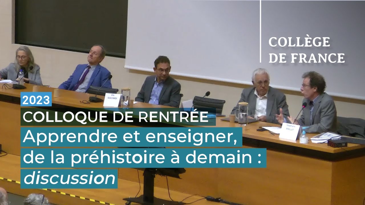 Apprendre et enseigner, de la préhistoire à demain : discussion générale 2