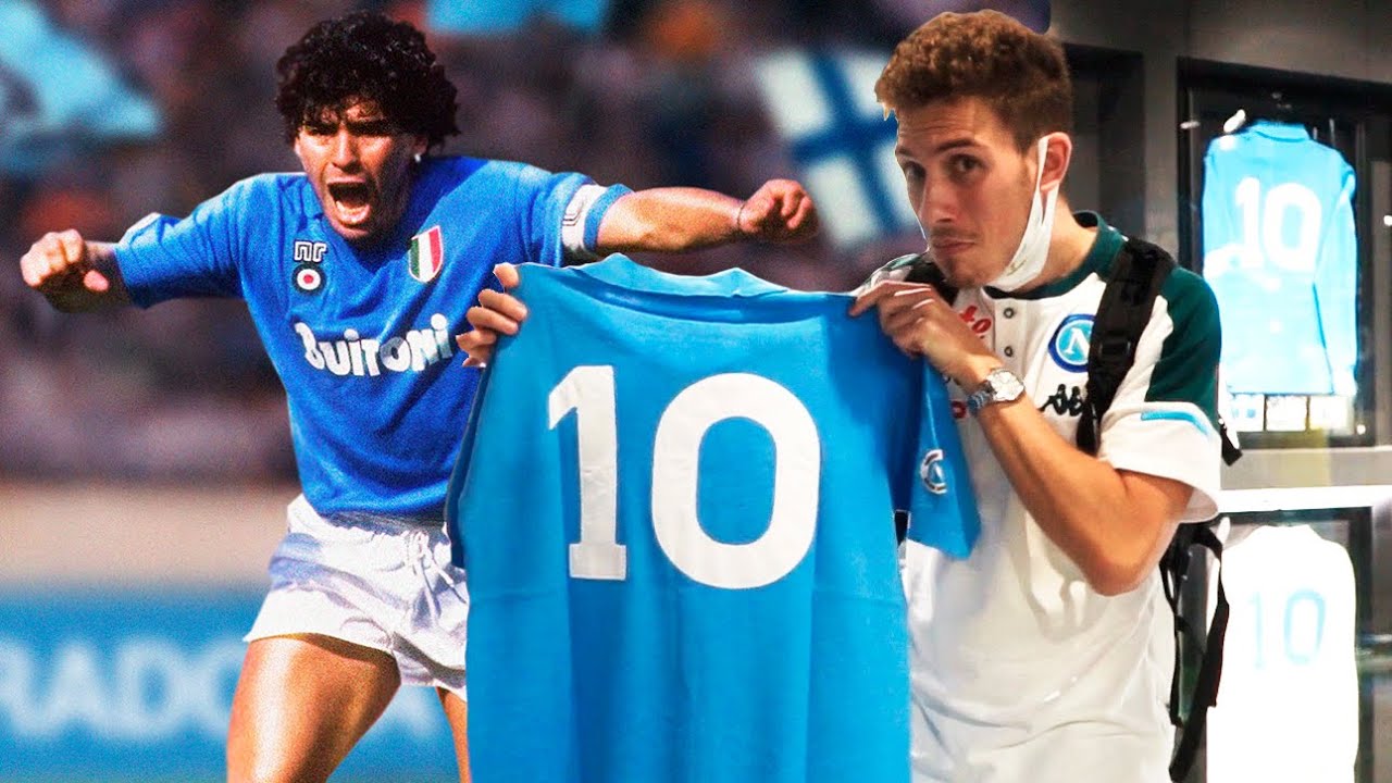 Ho vinto una maglia di MARADONA !