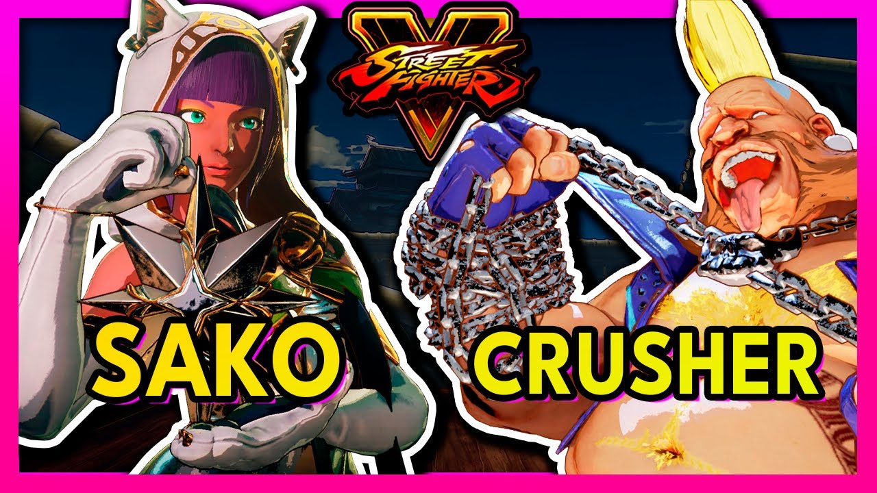 SFV 🥊 Sako (MENAT) VS Crusher (BIRDIE) 🥊 スト5  🥊 SF5 🥊 Street Fighter 5