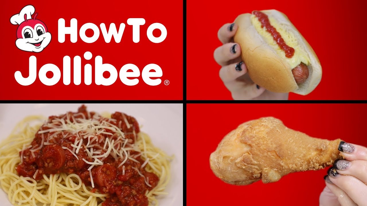 HOW TO MAKE JOLLIBEE - VERSUS 🍗 🍝