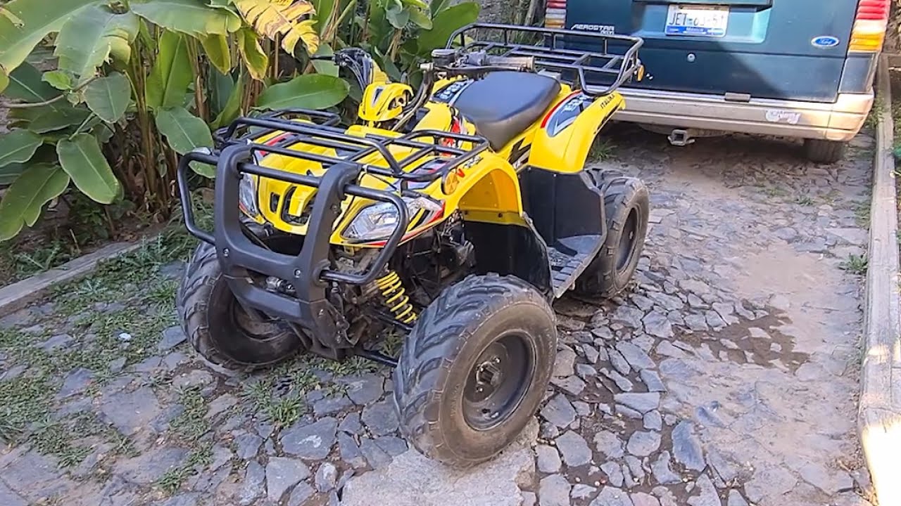 Como hacerle el servicio a una cuatrimoto atv 180 (italika)