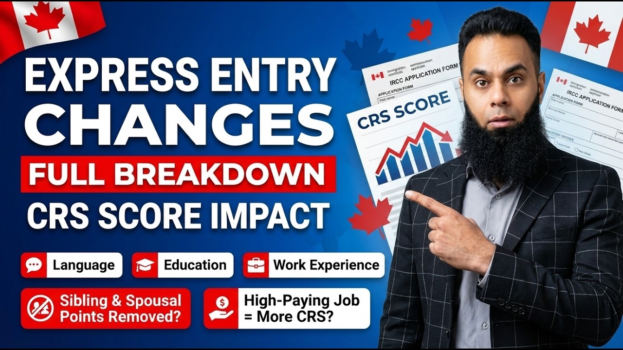Express Entry CRS Changes Explained: Language, Education, Work Experience & Profile Impact