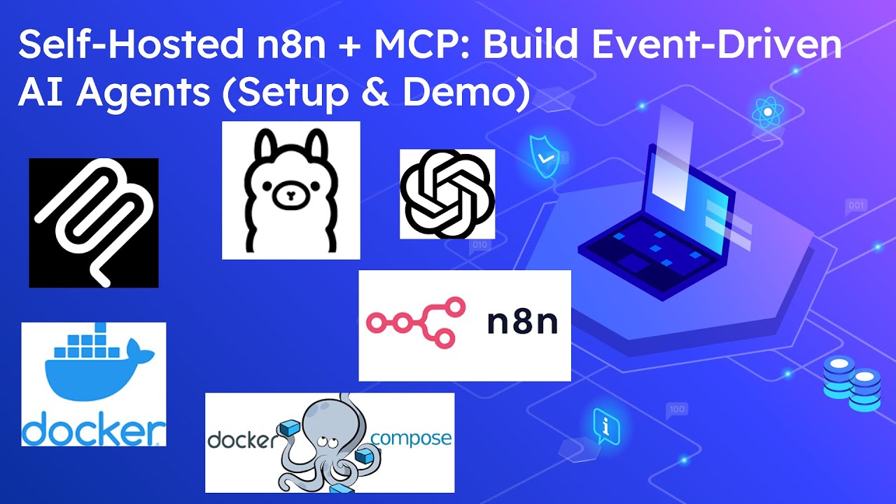 Self-Hosted n8n + MCP: Build Event-Driven AI Agents (Setup & Demo)