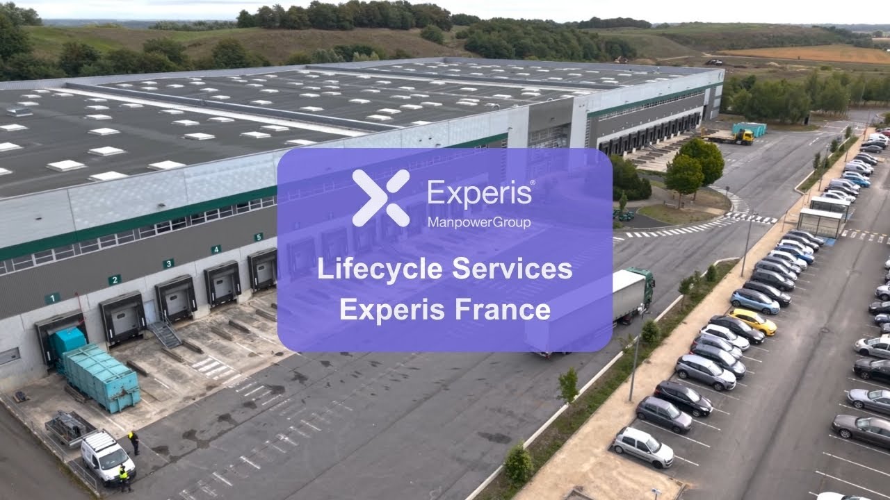 Experis | Notre centre logistique de Moissy-Cramayel – Life Cycle Services