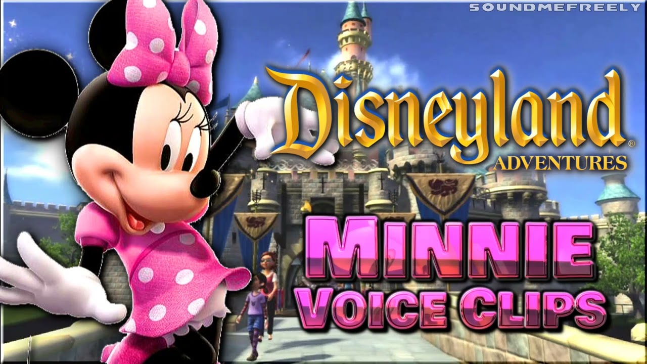 All Minnie Mouse Voice Clips • Disneyland Adventures for Kinect • Voice Lines • 2011 (Russi Taylor)