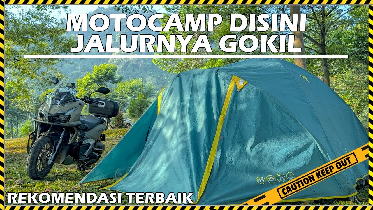 Dari Jakarta Menuju Jonggol dapet tempat motocamp murah meriah || Curug Cidulang
