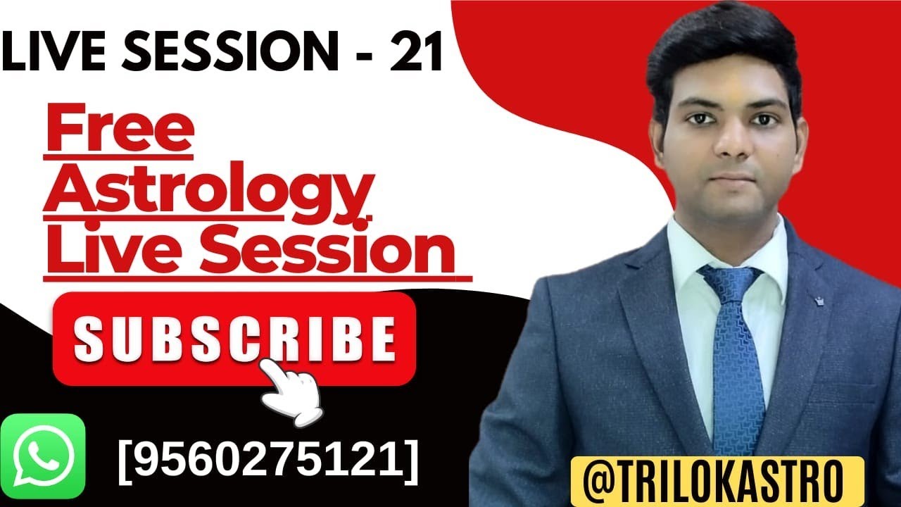 Live Session -21 #trilokastro 