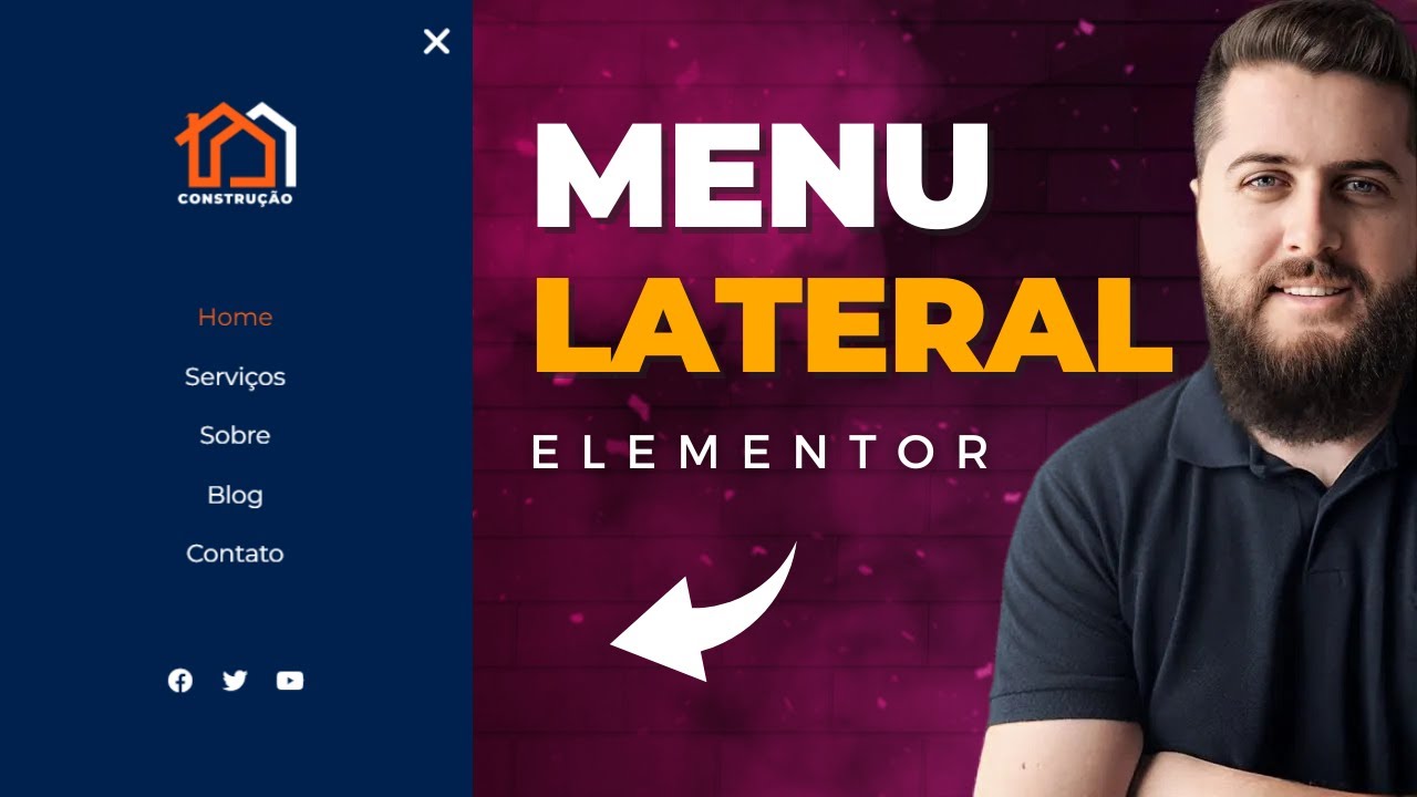 Como Criar MENU LATERAL com Elementor Pro [Passo a Passo Atualizado]