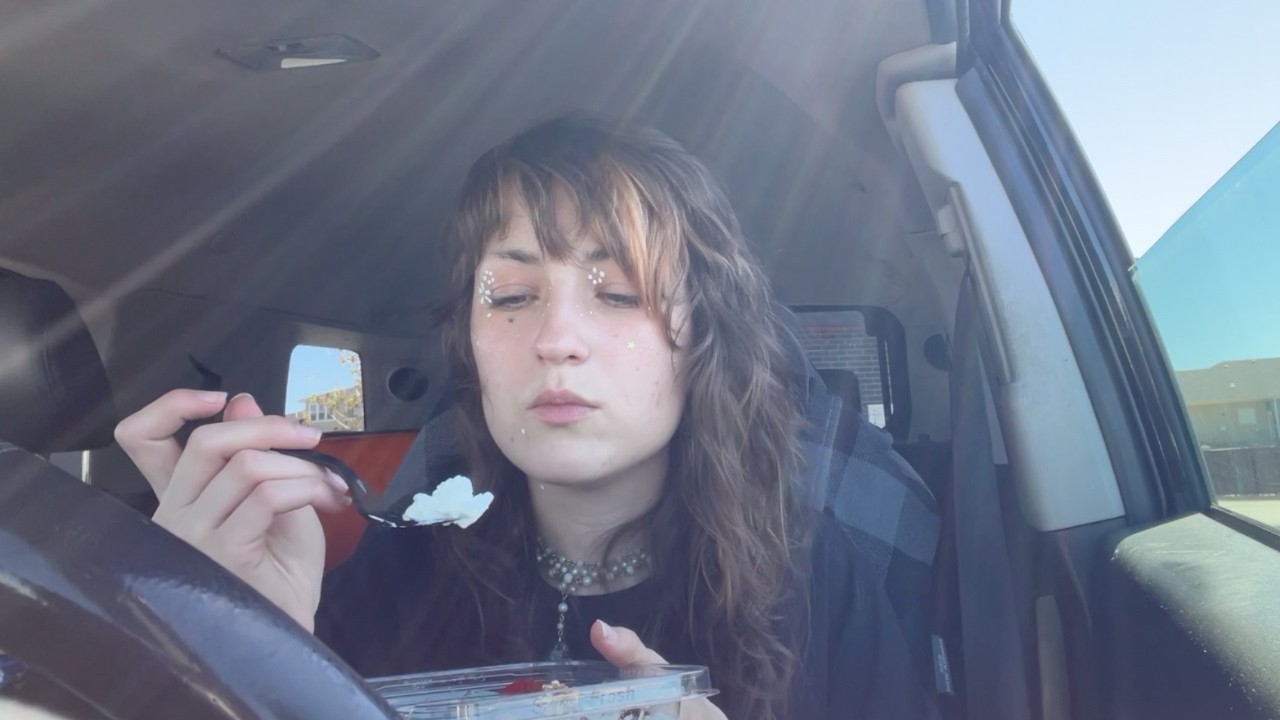 trying cottage cheese for the first time
