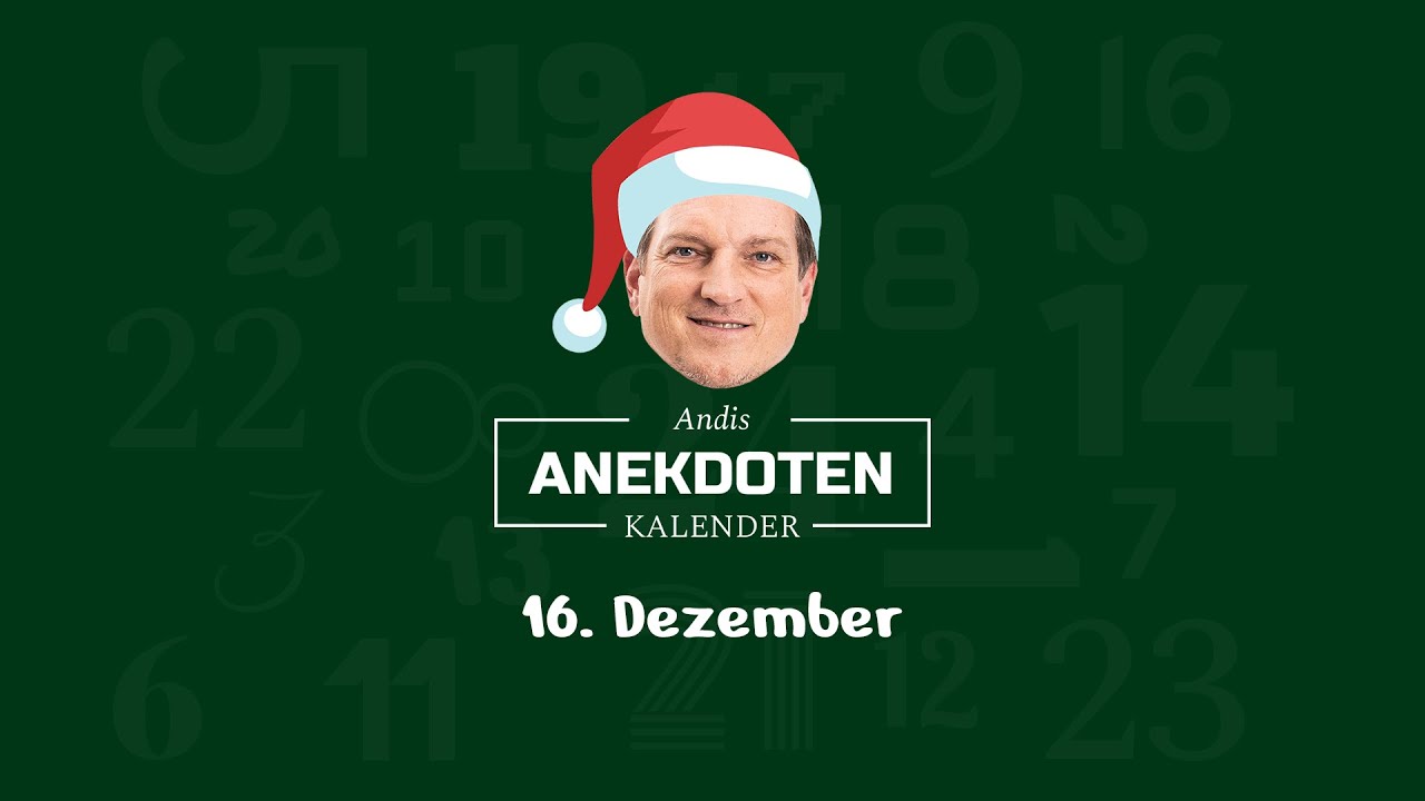 Andreas Herzog: Andis Anekdoten-Kalender 2020 | 16. Dezember