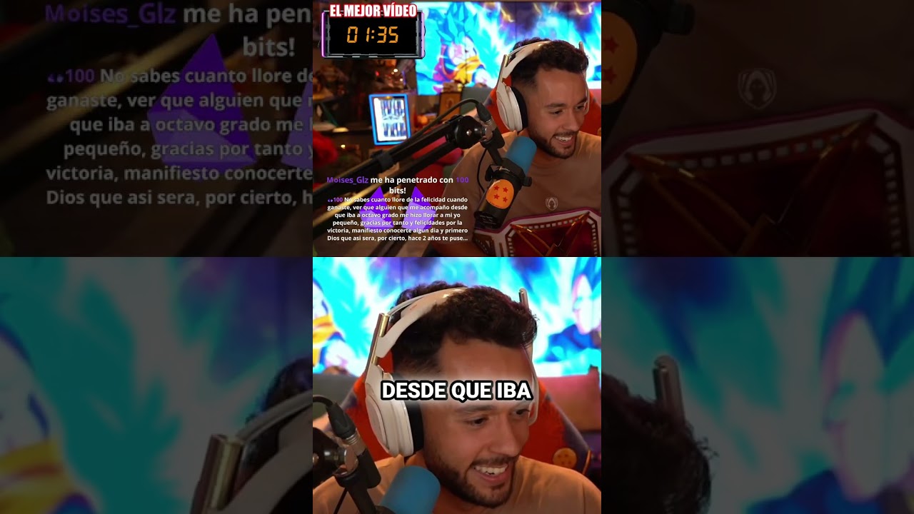 ¡Lloré de felicidad! Reacción a video sorpresa del streamer 