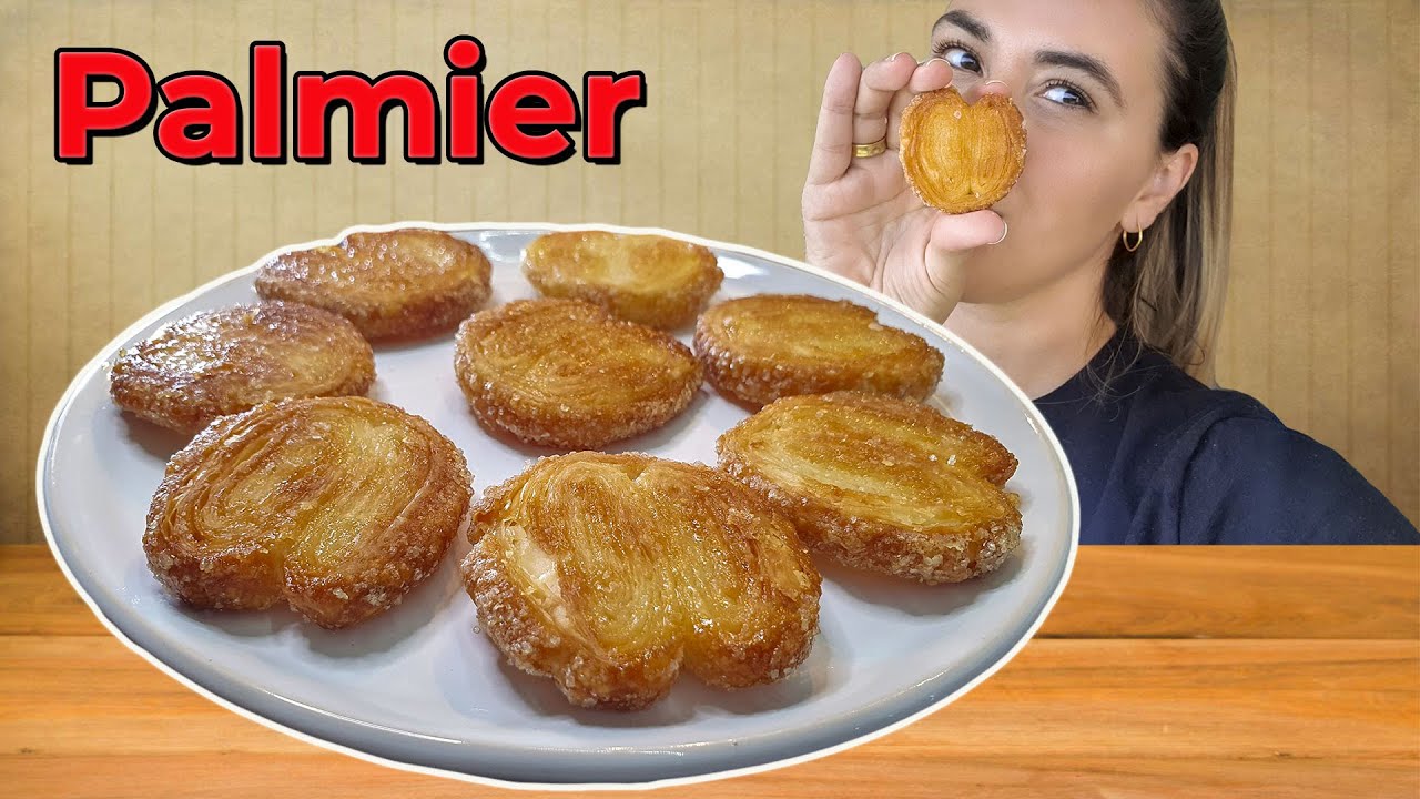 ORELHA / PALMIER -  2 INGREDIENTES - RAPIDINHAS