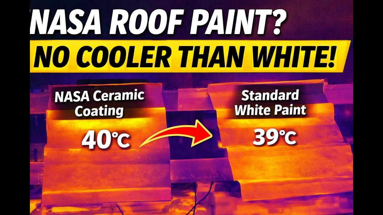 BUSTED-NASA «вдохновила» прохладные крыши отражающими солнечными красками/покрытиями