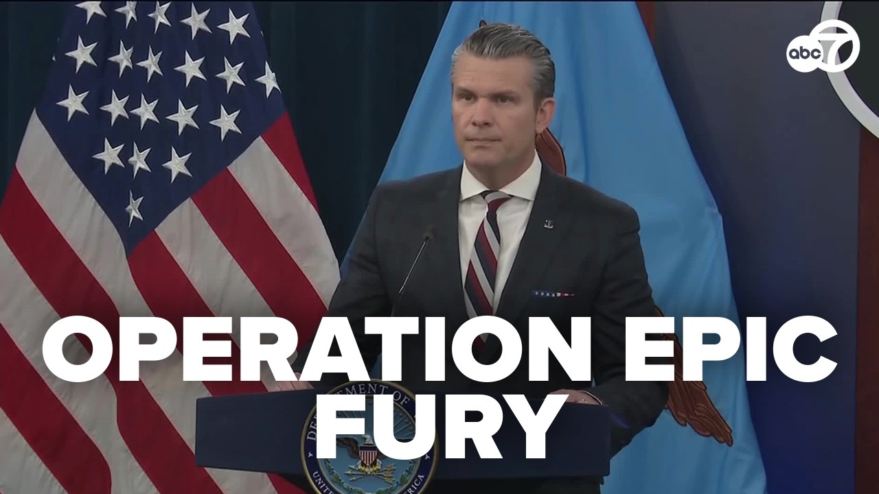 FULL: Secretary Pete Hegseth, Gen. Dan Caine press conference on Operation Epic Fury