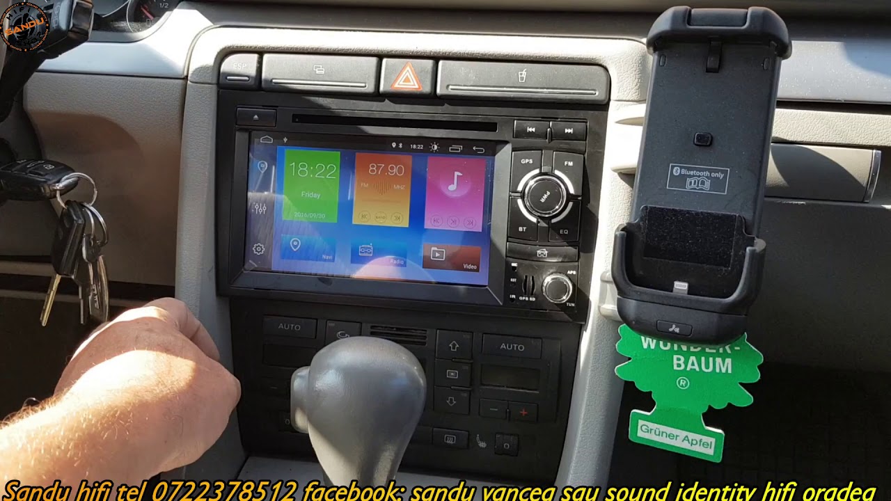 AUDI A4 B6 ANDROID NAVIGATIE DEDICATA