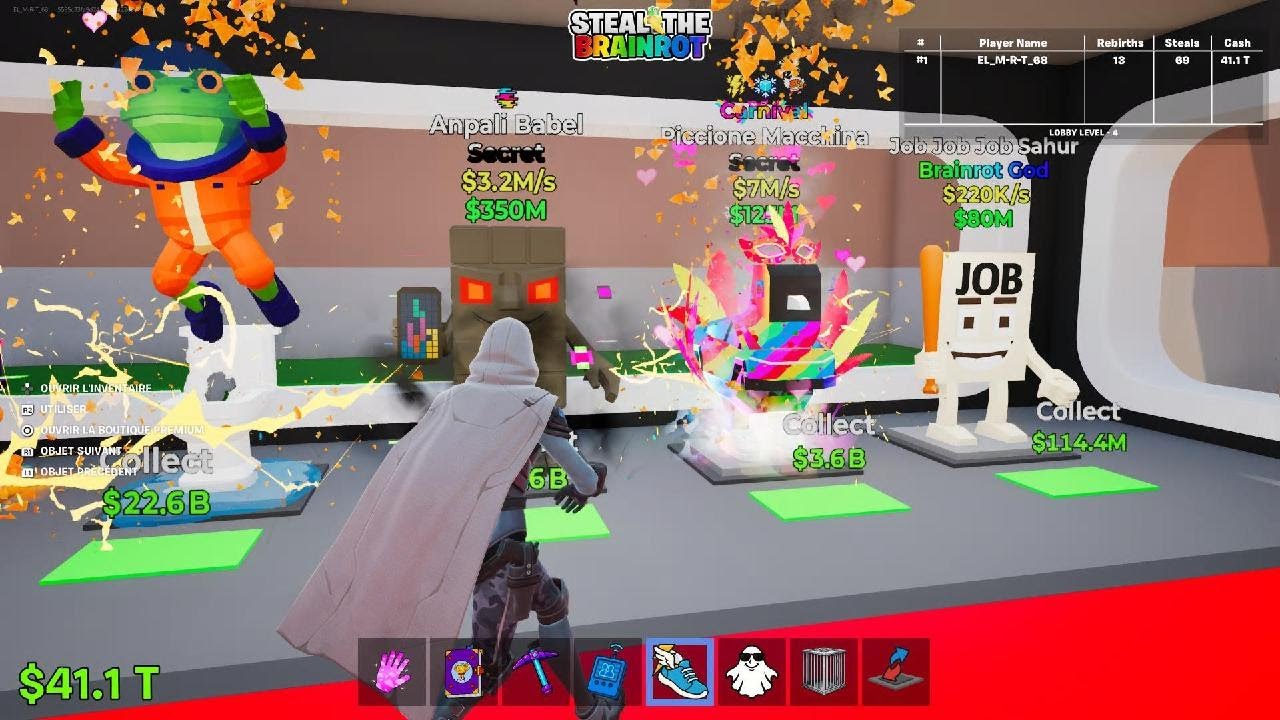 Machine + pack opening