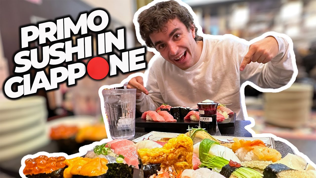 SUSHI CON JAKIDALE A TOKYO - IN GIAPPONE SOLO PER 12 ORE :-) @jakidale