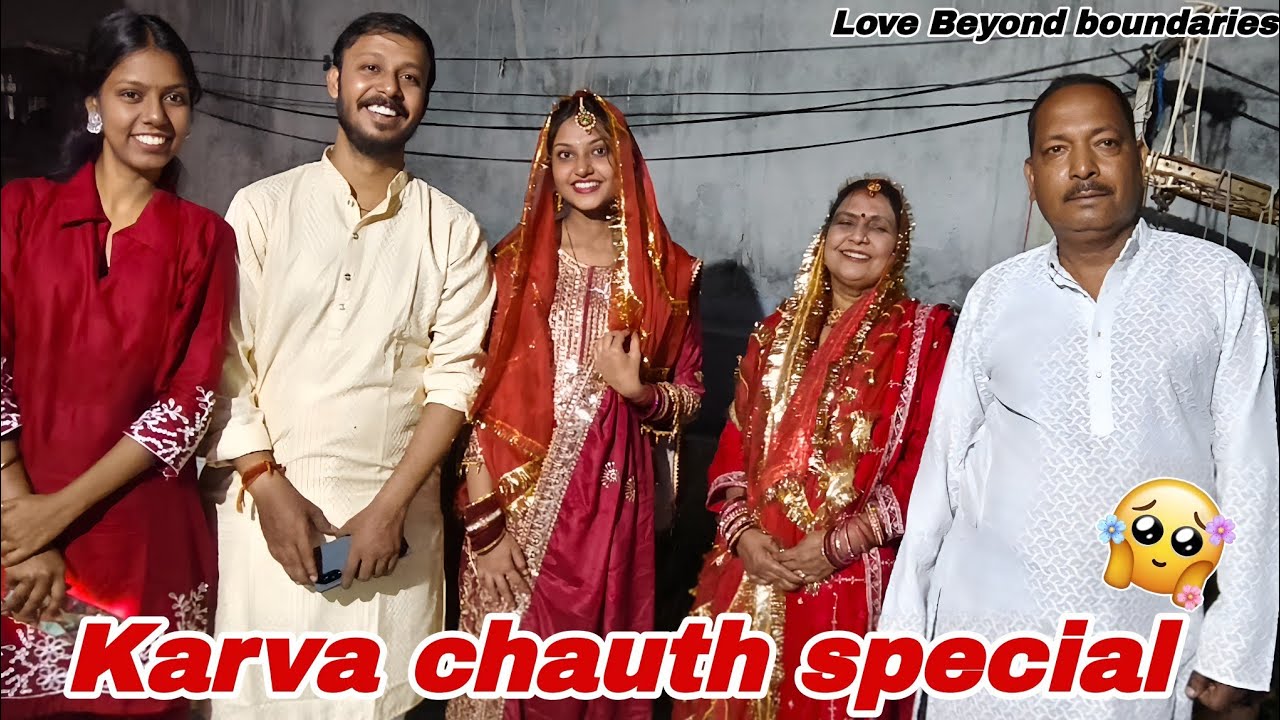 Karva chauth special | Hindu Muslim love story | family vlog