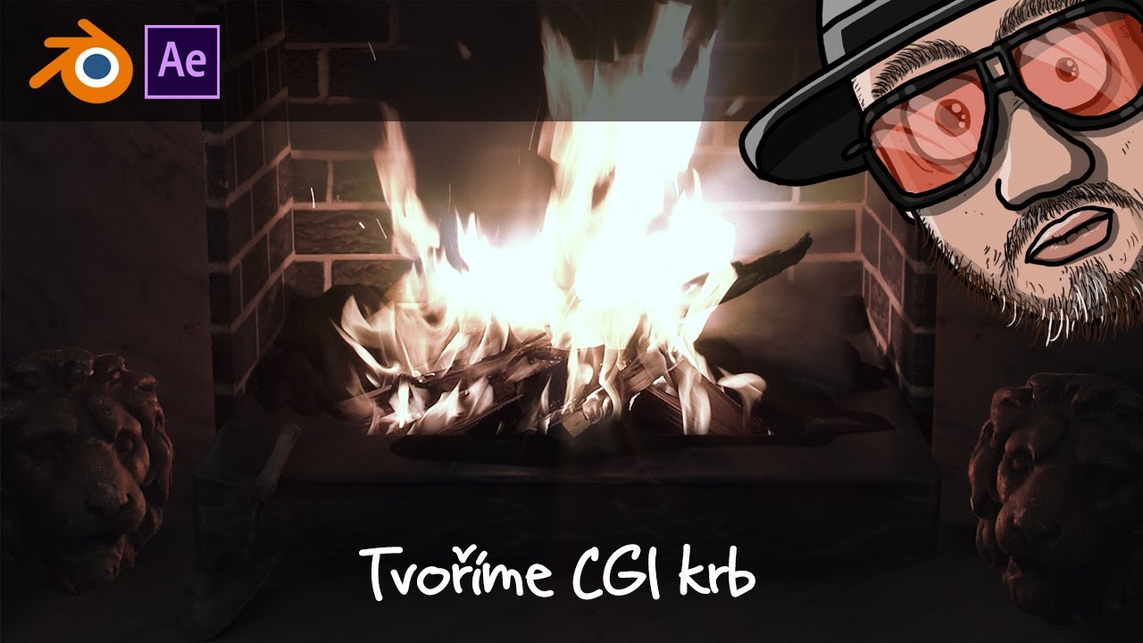 Vytváříme CGI krb | Blender a After Effects