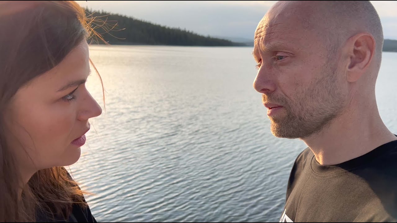 Emilia Roosmann og Aksel Hennie fra prøvene til Peer Gynt på Gålå 2022