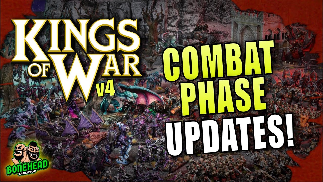 Combat Changes for NEW Kings of War 4th Edition!