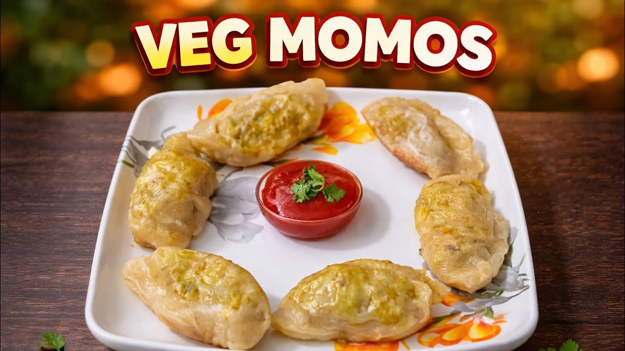 Veg momos recipe 