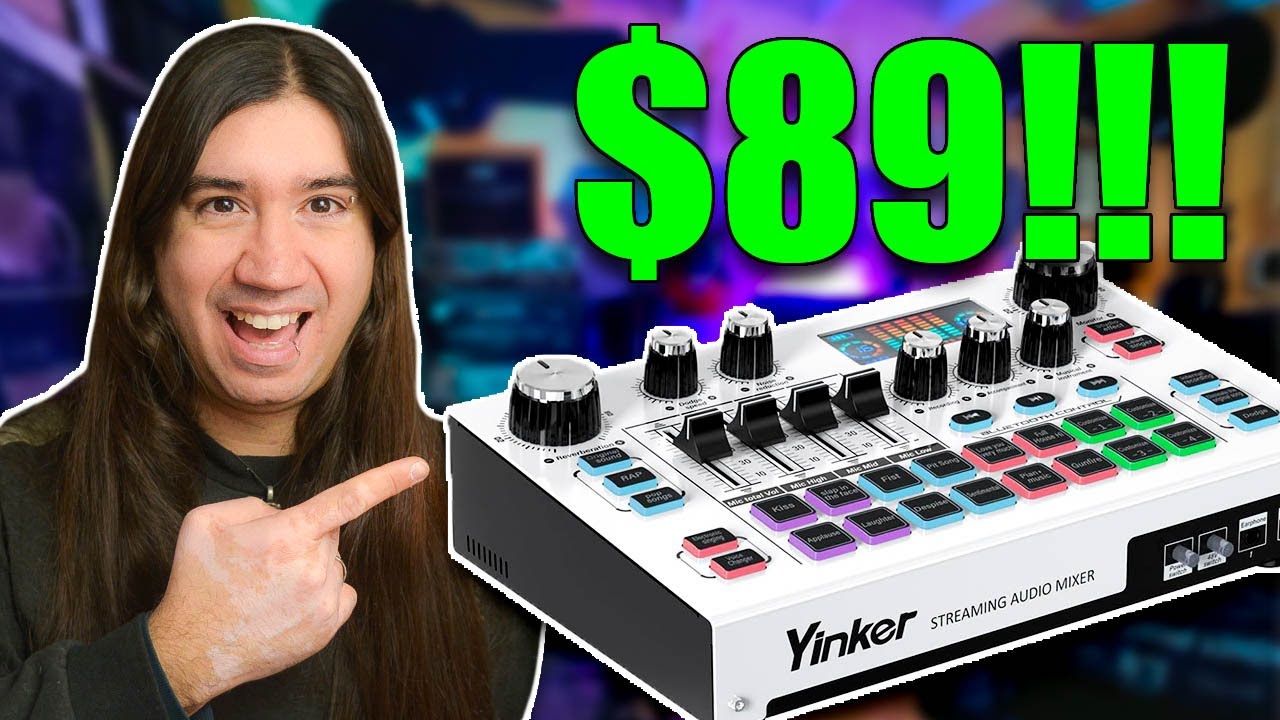An Audio Interface for $89?!? | YINKER Live Streaming Audio Full Review!
