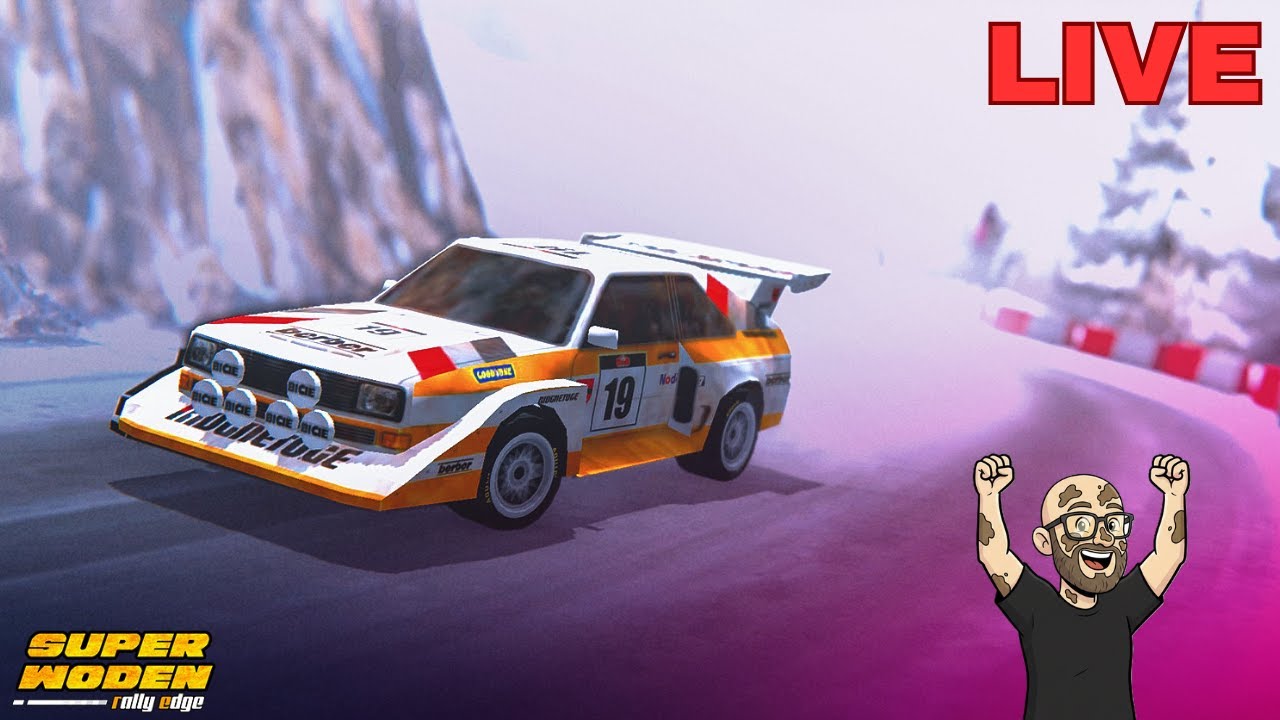 🔴 LIVE | RALLYZIN CLÁSSICO e DIVERTIDO! | SUPER WODEN: RALLY EDGE [PT-BR]