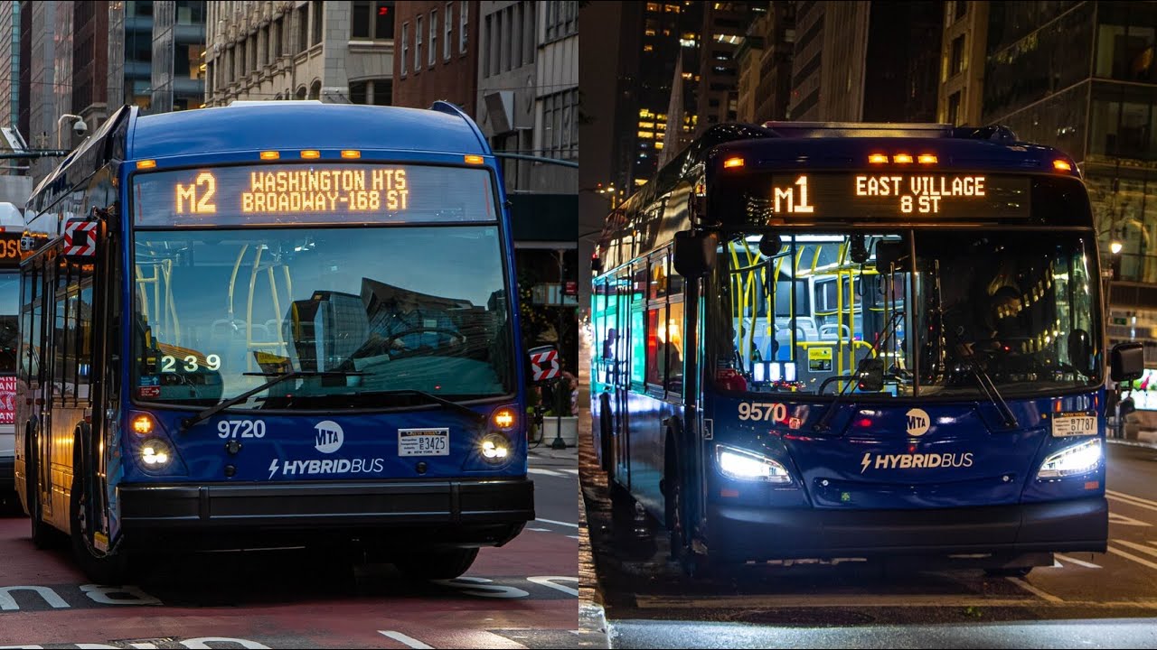 MTA New York City Bus : A New Hybrid Fleet Emerges, The 2021 Nova Bus LFS & New Flyer XDE40 Hybrids