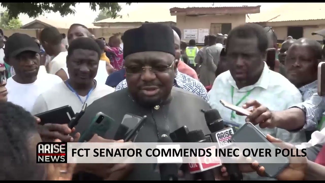 FCT: SENATOR ADUDA COMMENDS INEC OVER POLLS