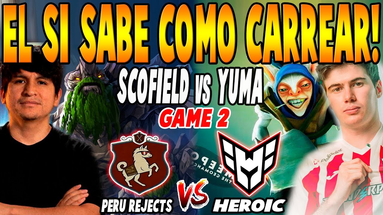 PERU REJECTS vs HEROIC [GAME 2] BO3 - PARKER, SCOFIELD vs WISPER - ESL ONE BIRMINGHAM 2026 DOTA 2
