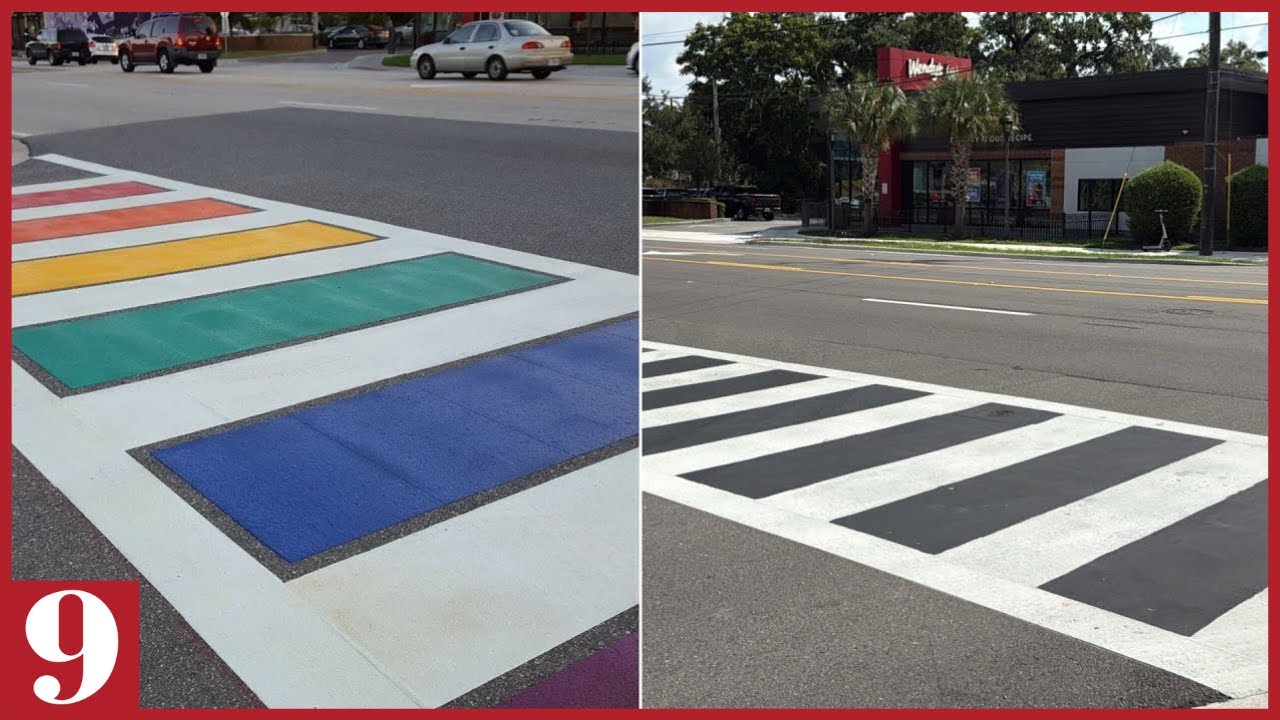Florida removes rainbow crosswalk outside Pulse shooting memorial