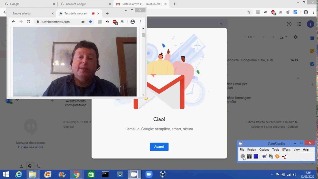 DAD 02 Configurazione account posta Gmail