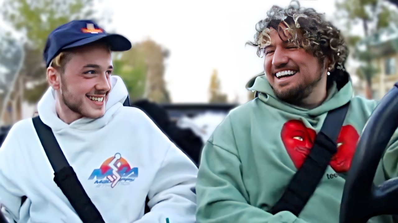 andy teaches jc to drive stick shift… *we broke down*