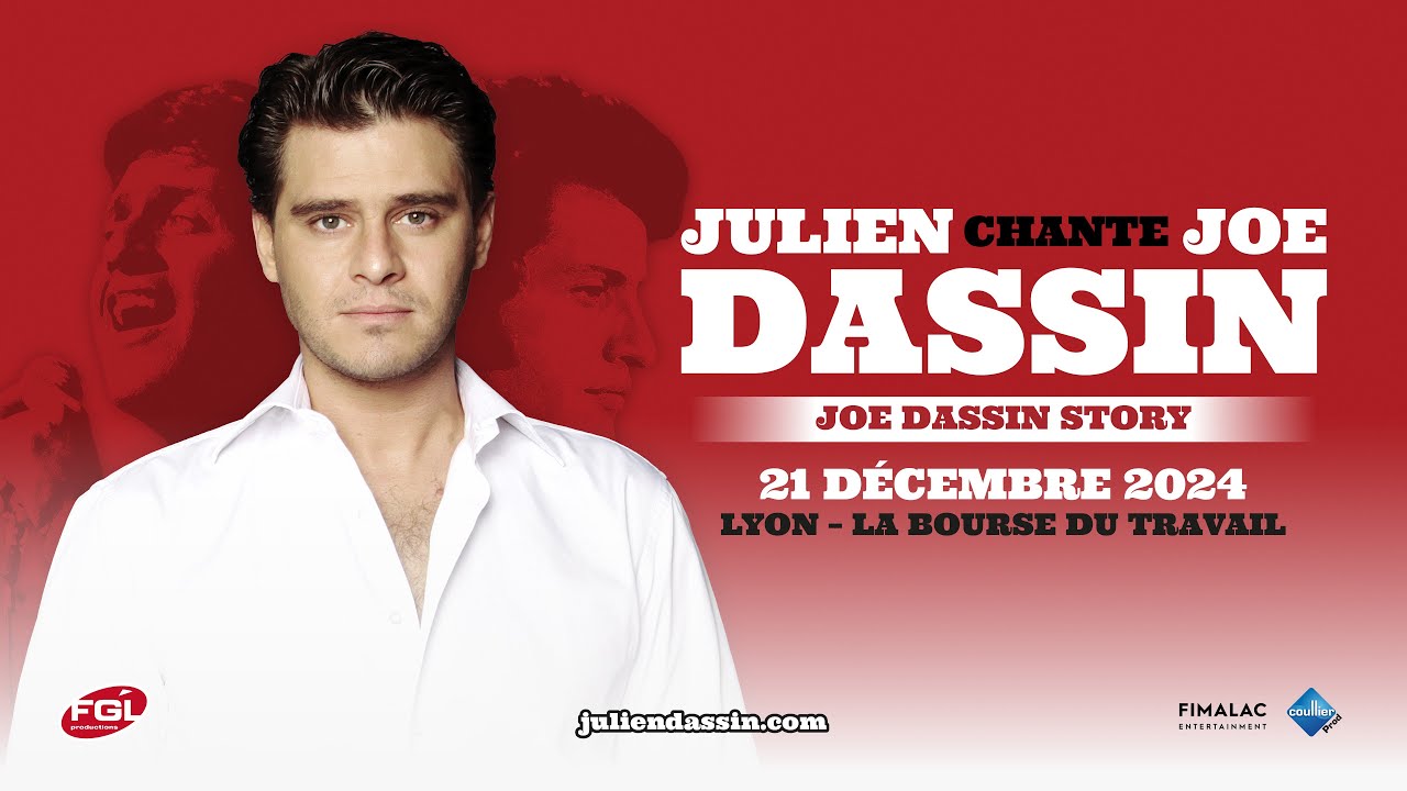 Julien Dassin -Joe Dassin Story - LYON, la Bourse du Travail (21/12/2024)