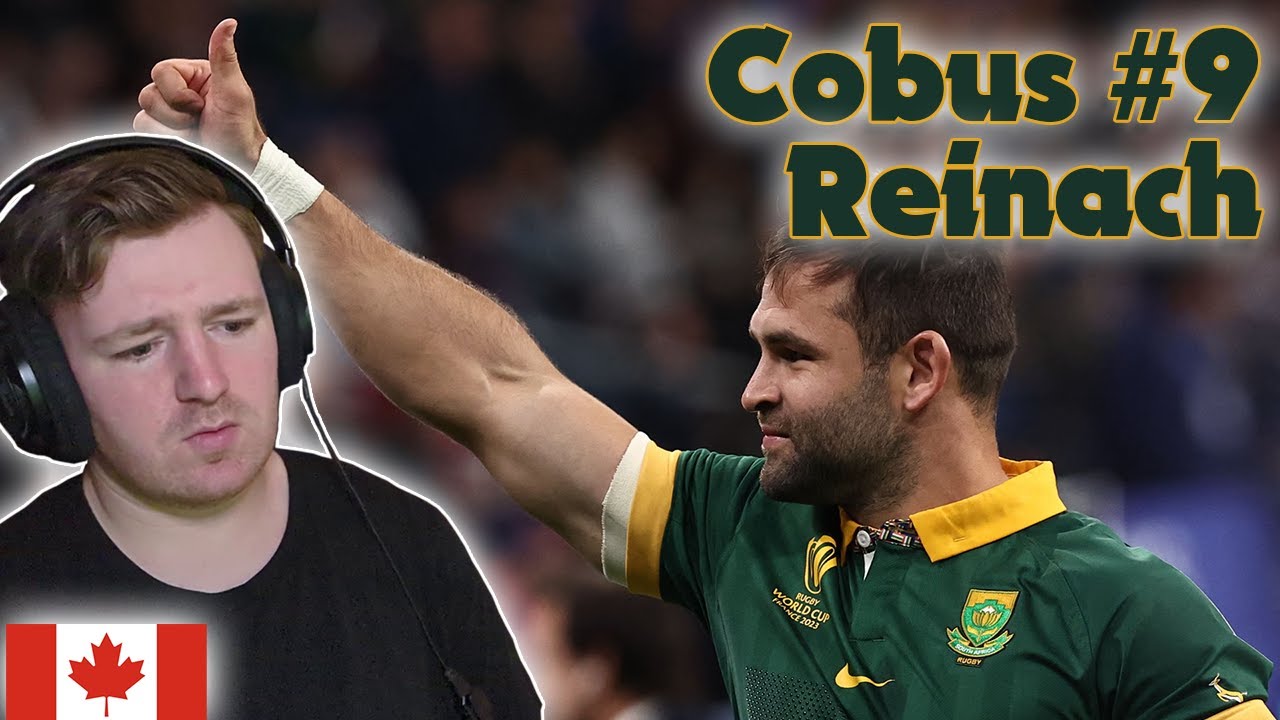 Hockey Fan Reacts: Cobus Reinach Tribute - Lightning Pace // Springboks #9