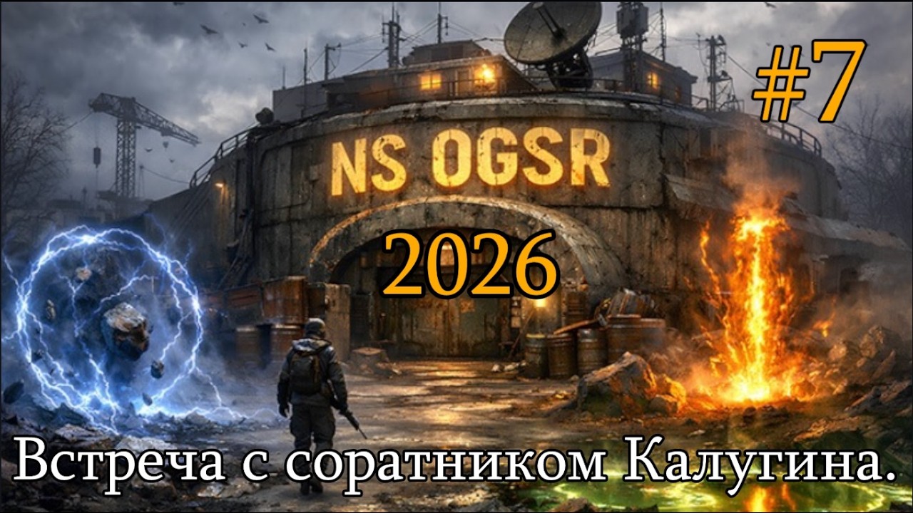 ☢ Сталкер NS OGSR 2026 ☢ #7. Соратник Калугина. Погнали дальше.