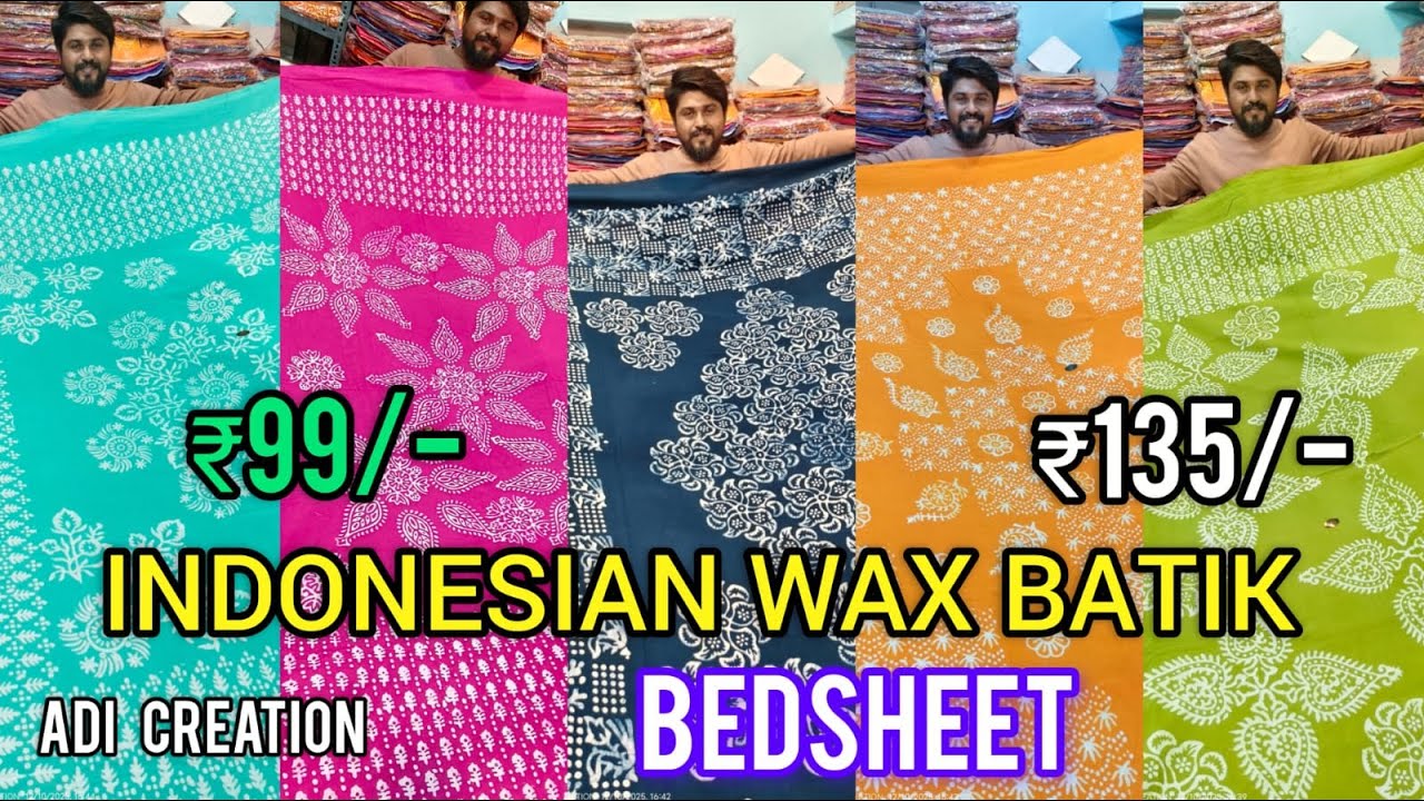 🔥INDONESIAN WAX BATIK🔥SABSE SASTA🔥RS 99/-🔥