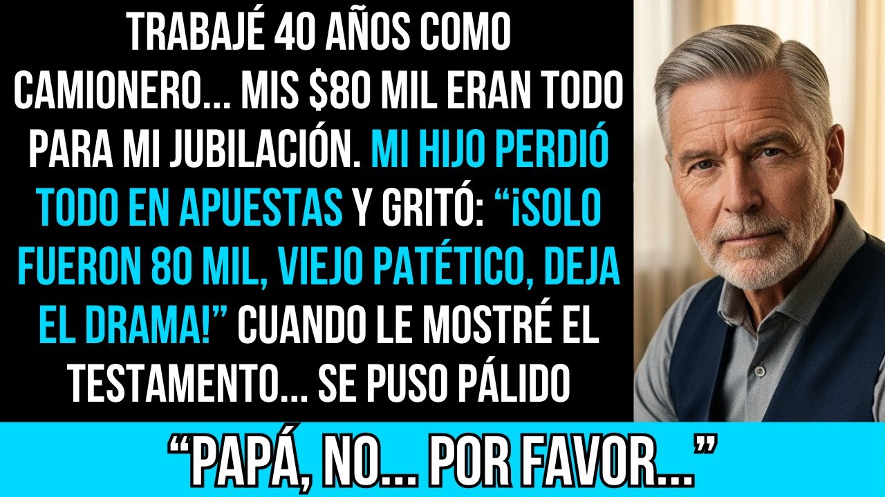 Mi Hijo Perdió Mis $80 Mil en Apuestas y Gritó: 