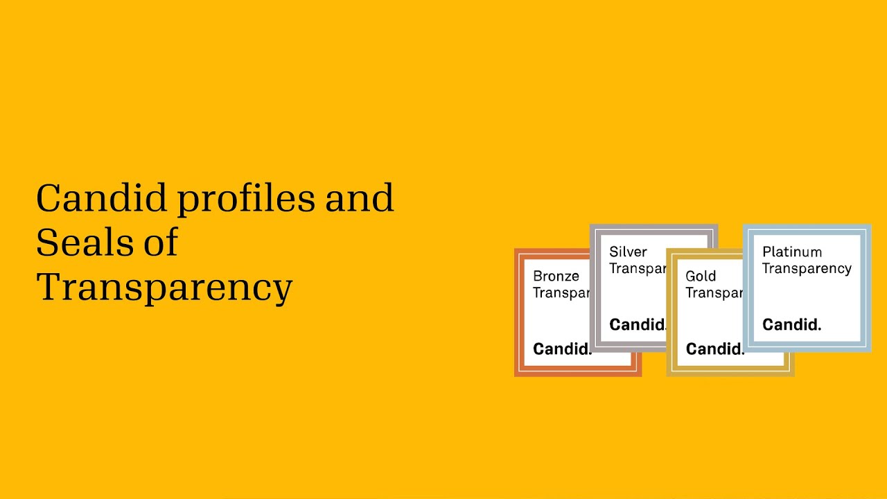 Attract more funding with a new 2025 Seal of Transparency