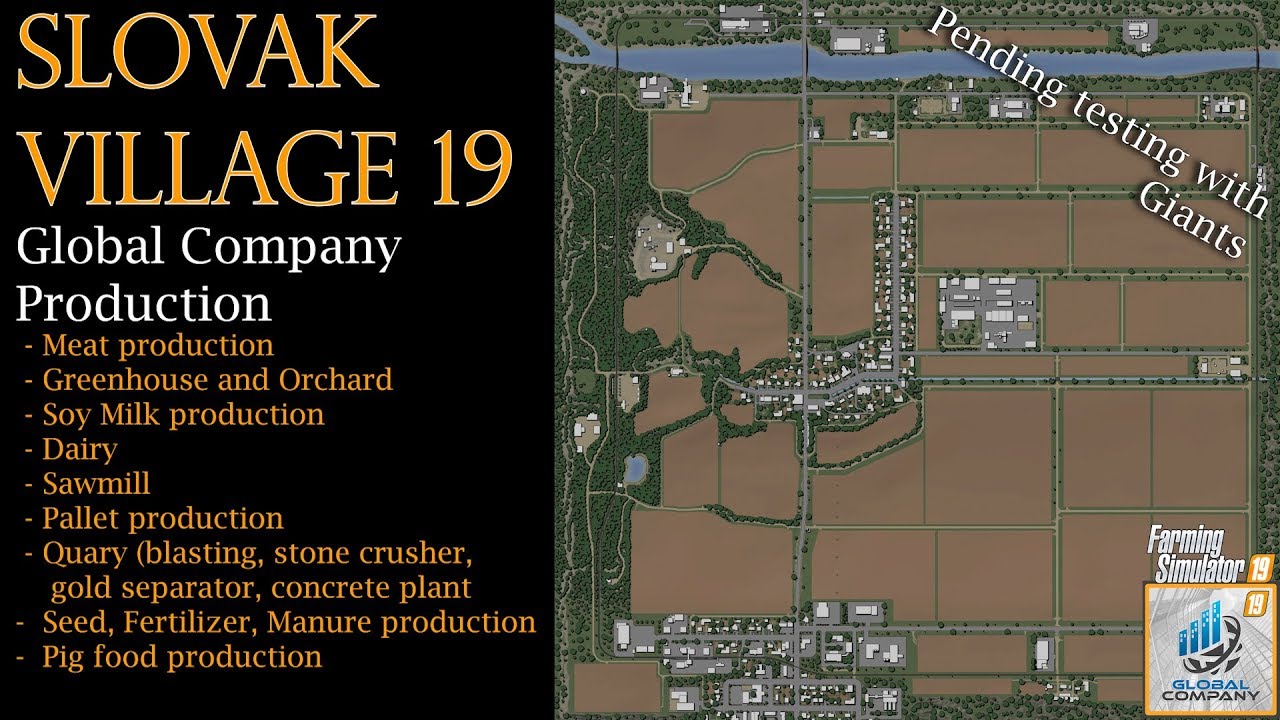 Slovak Village 19 - Pending release with modhub -  Global Company - Seasons Mask