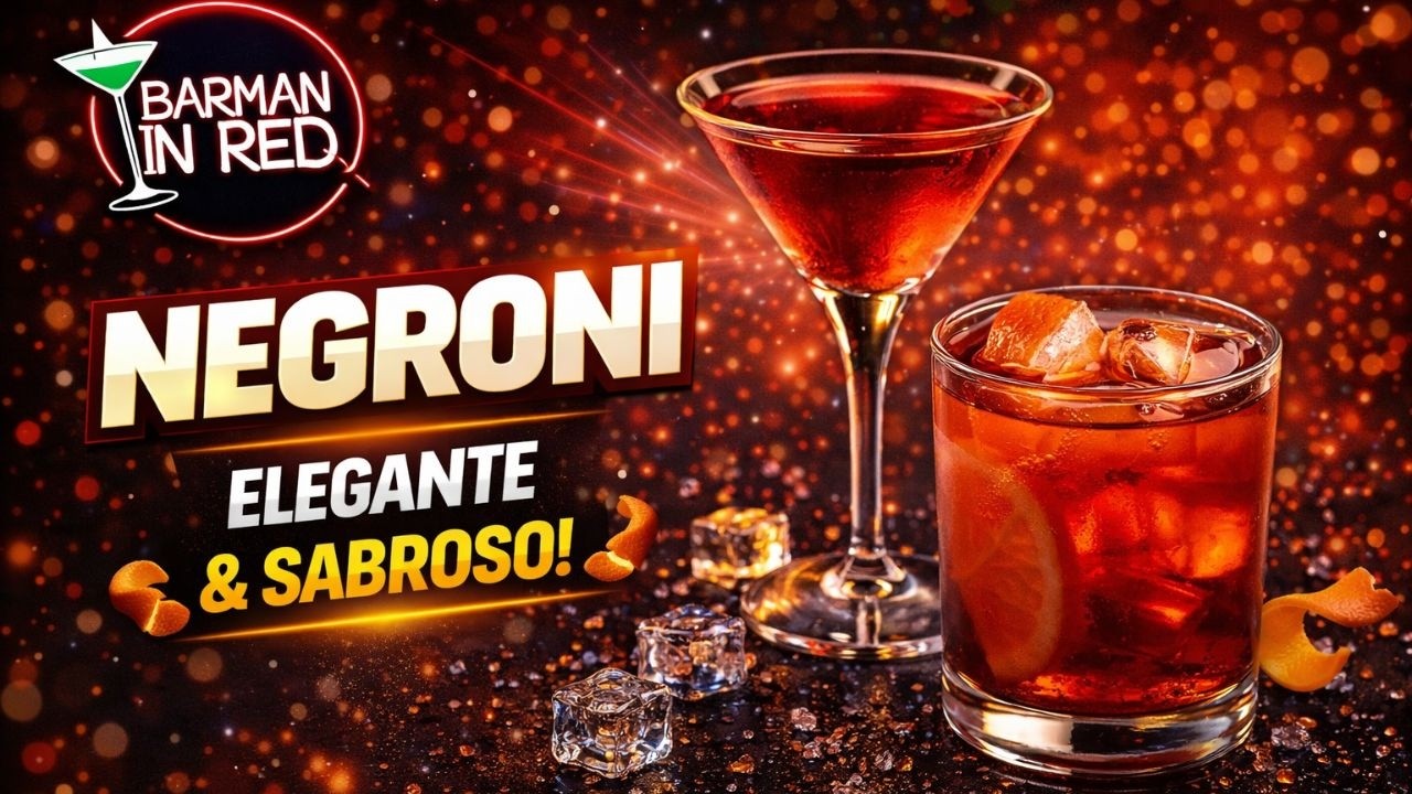 Cómo hacer el clásico NEGRONI