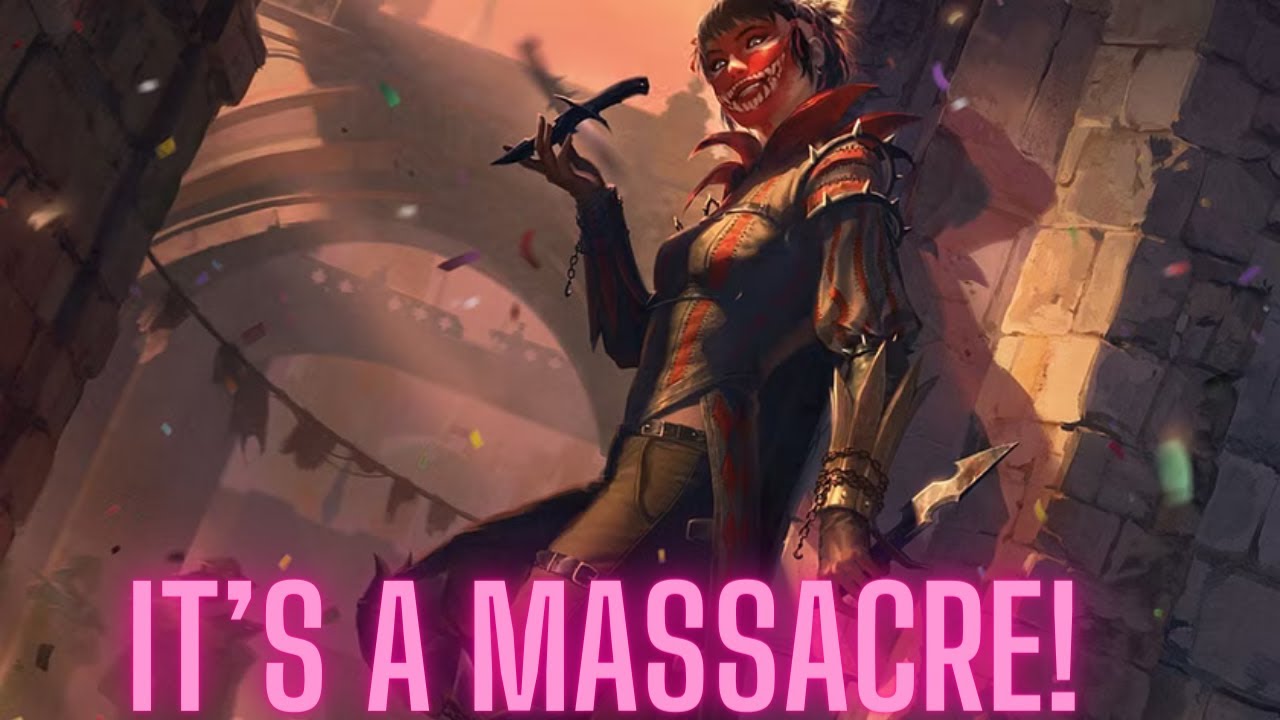 This Mono Black Massacre Girl Deck Is Pure Evil In Mtg Arena Standard Bo1!