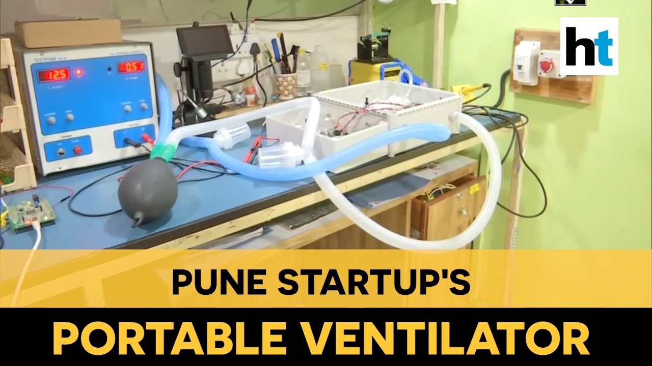 Watch: Pune startup developing low-cost, portable ventilators amid pandemic