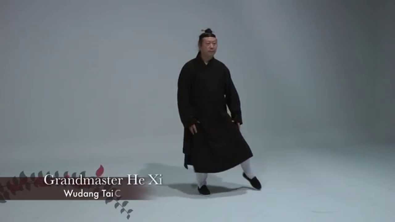 Grandmaster He Xi demonstrates  Wudang Tai Chi