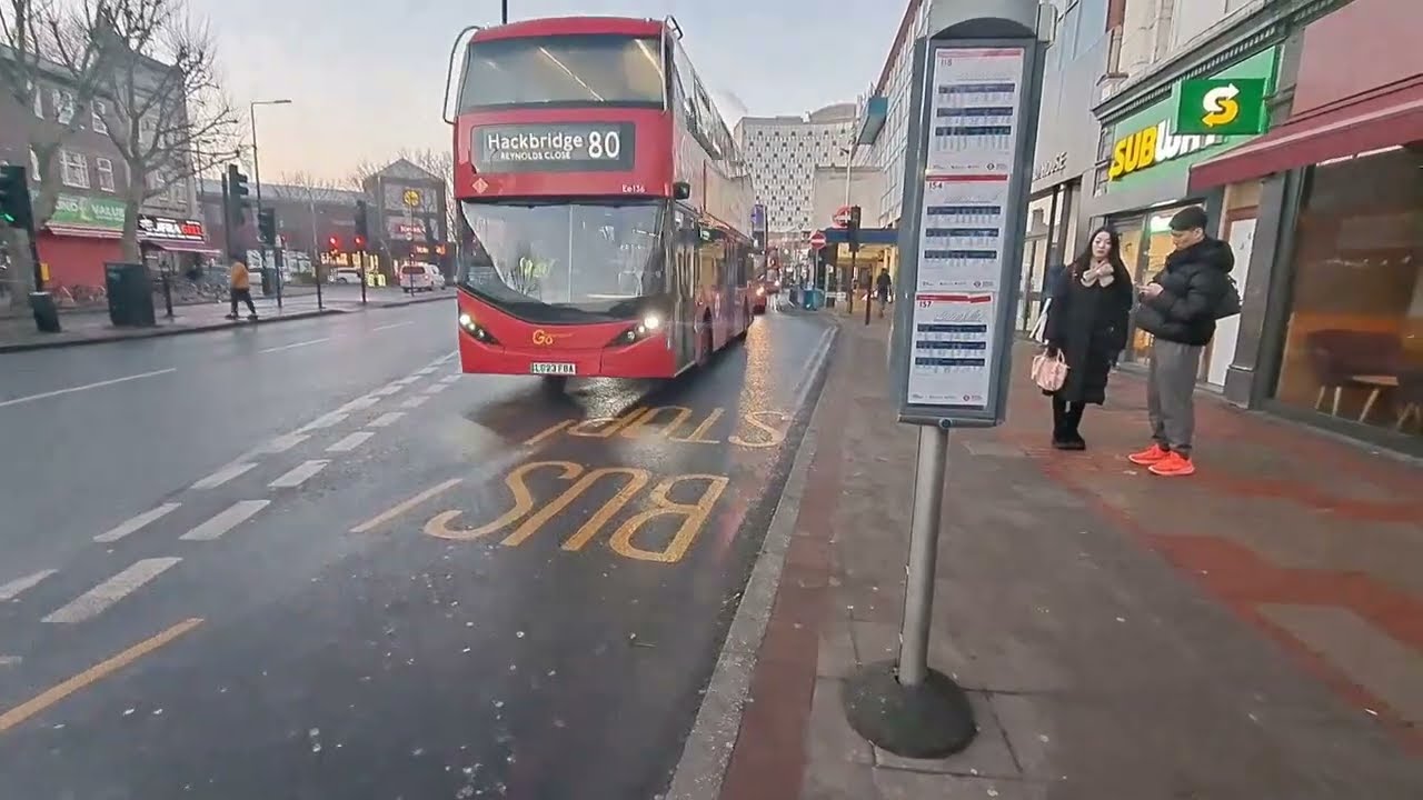 Morden Station Bus Observations 25/01/2025